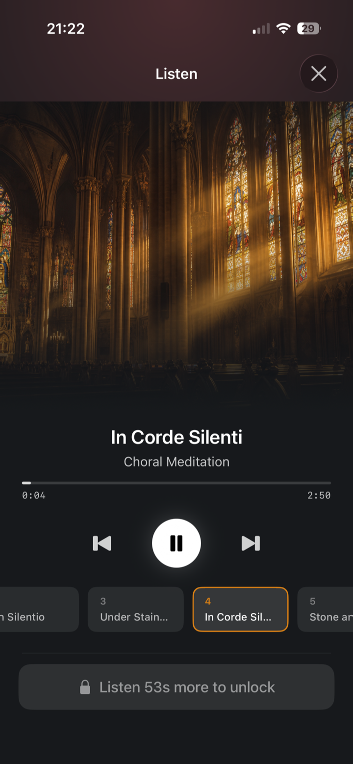 Reflective music playing in DawnLight